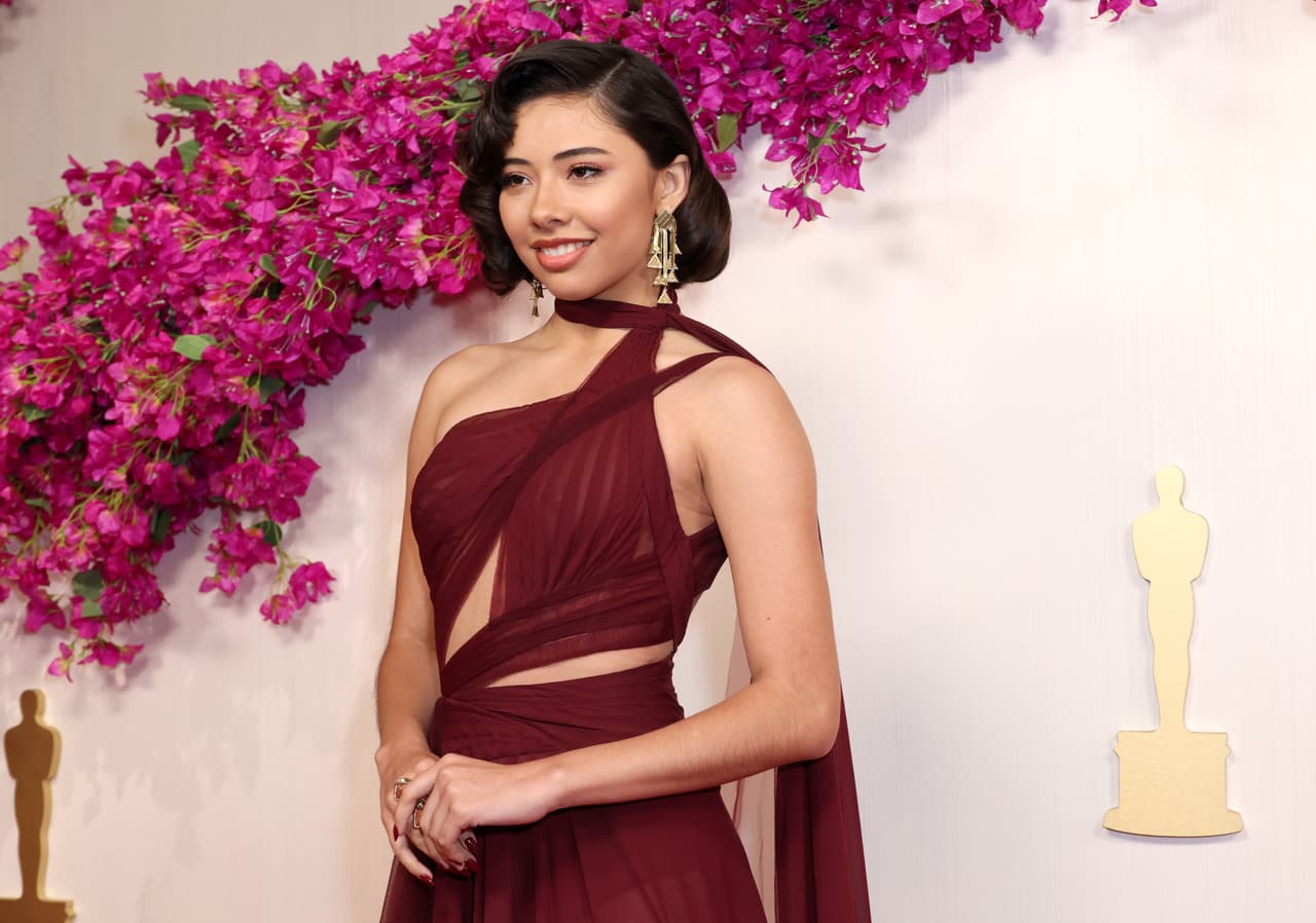 Xóchitl Gómez en los Premios Oscar 2024.