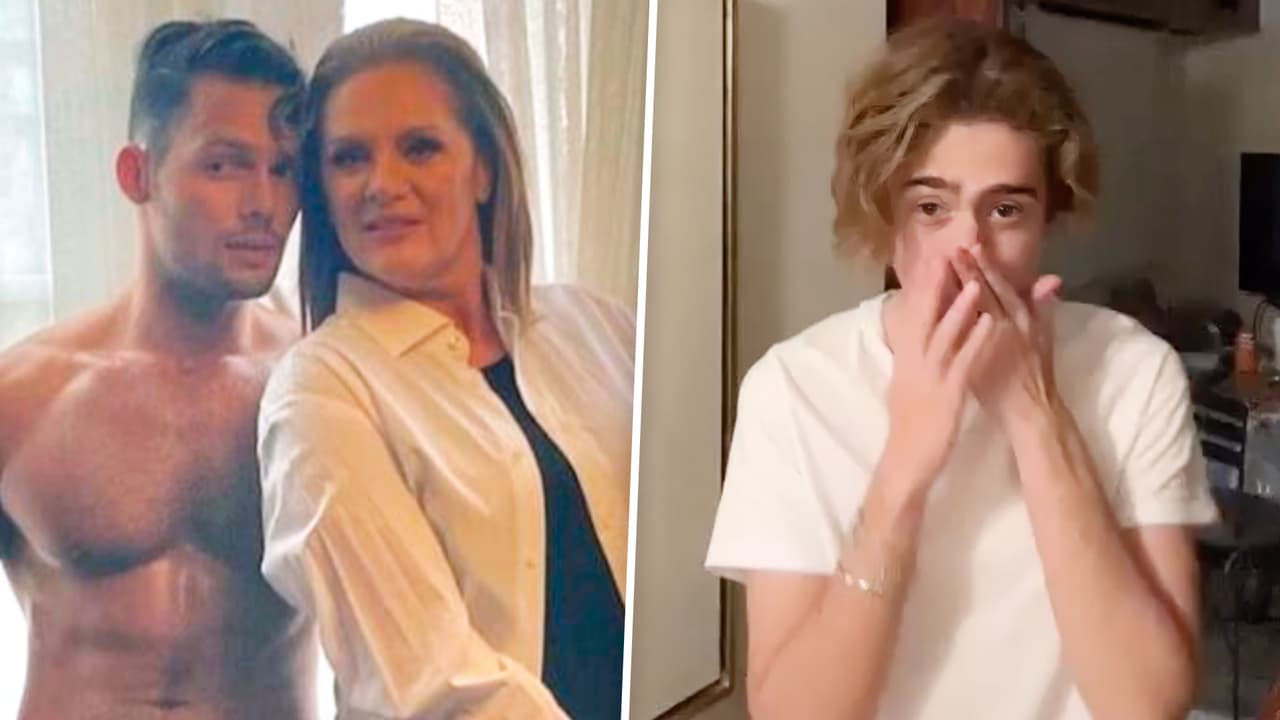Hijo de Erika Buenfil reacciona ante el supuesto romance de su madre con Emmanuel Palomares 
