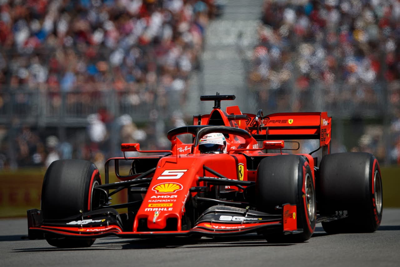 El buen fin de semana de Ferrari en Canadá no pudo cerrarse con un triunfo de Sebastian Vettel que ocupó el segundo lugar.
