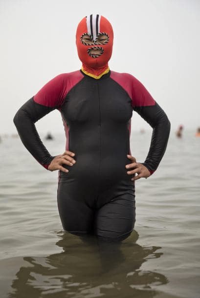 Algunas de ellas podrían parecer dignas luchadoras mexicanas.