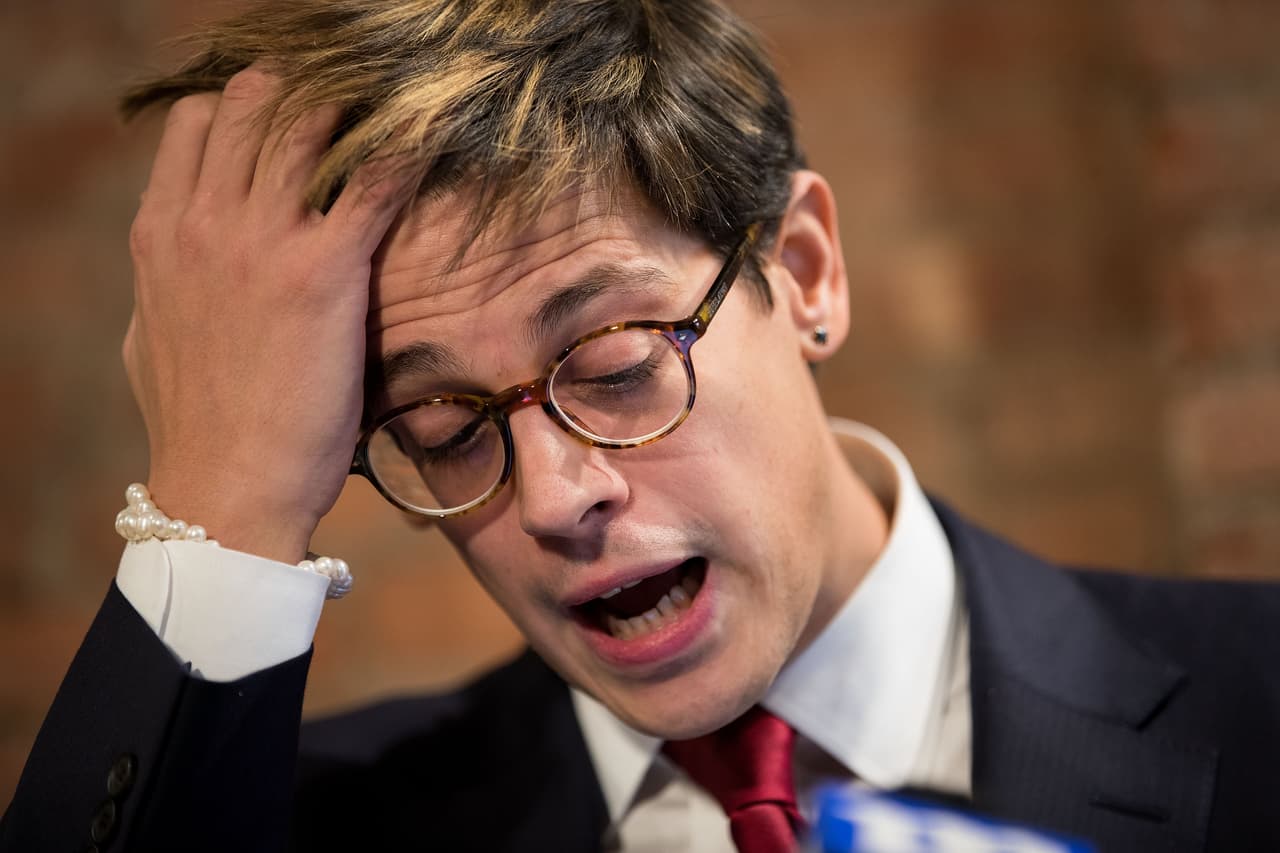 Por la boca muere el pez: la aparatosa caída de Milo Yiannopulos, el 'rey' de lo políticamente incorrecto