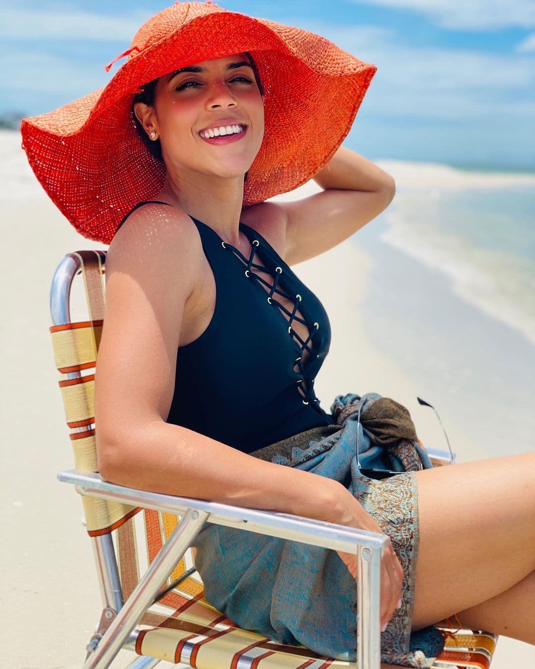 Francisca también aprovecha toda oportunidad que tiene para estar al aire libre.