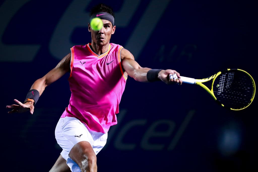 Nadal es un favorito de la afición en México y el año pasado, a días del torneo de 2018, se bajó por una lesión, algo que sacudió a sus fans.