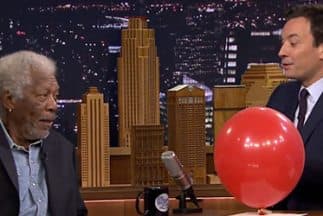Jimmy Fallon Morgan Freeman