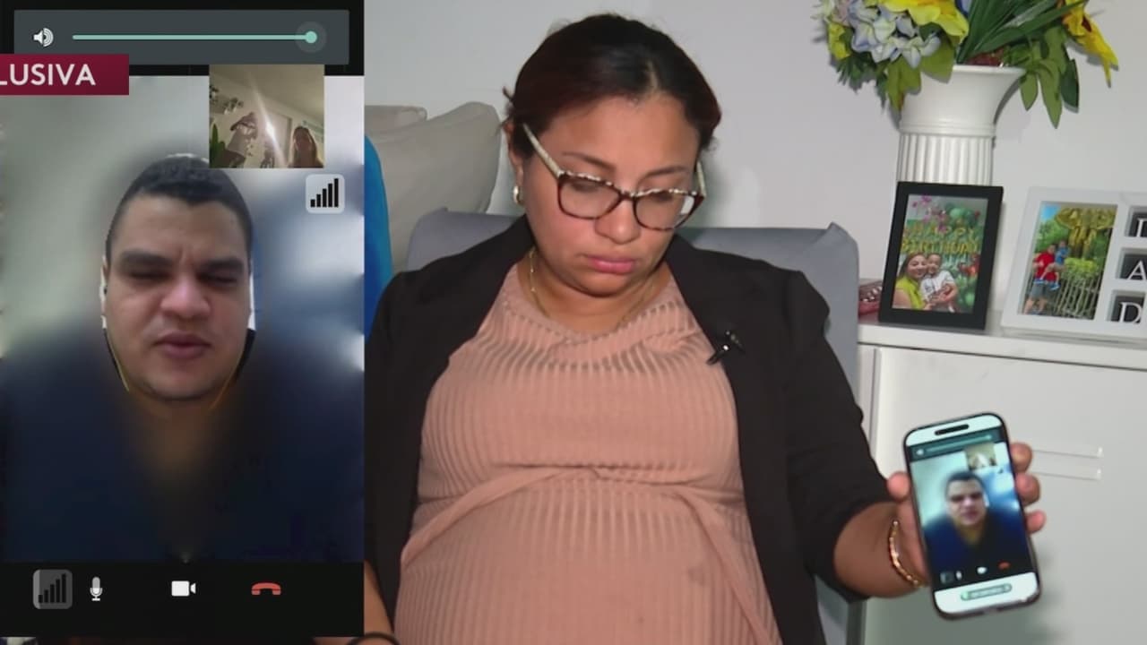 "Es una angustia": hispana de North Miami con embarazo de alto riesgo pide a ICE que libere a su esposo