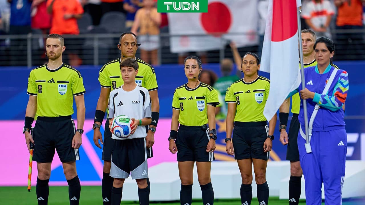 Katia Itzel García debuta como cuarta árbitra en el Mundial 2026