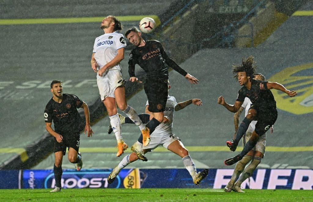 Leeds United 1-1 Manchester City | Raheem Sterling (17’) abrió el marcador para los de Guardiola y Rodrigo Moreno (59’) emparejó el marcador para darle el empate a los del ‘Loco’ Bielsa.