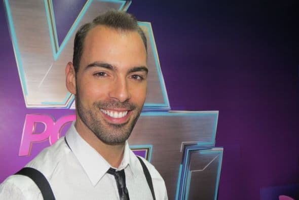 Arias durante los ensayos de la cuarta gala.