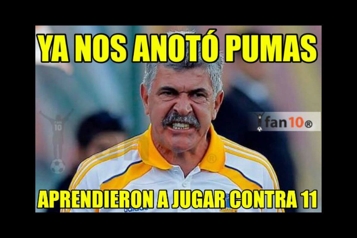 Los memes de la gran final Pumas vs. Tigres