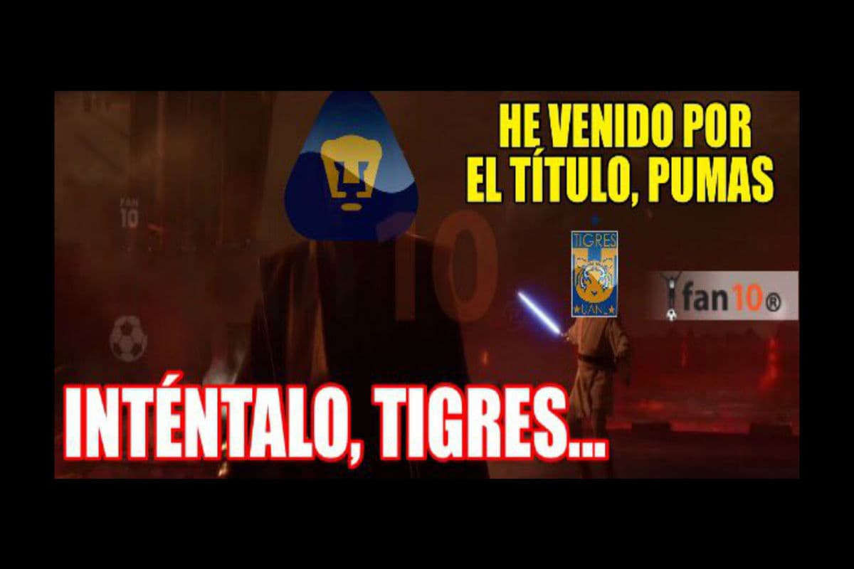 Los memes de la gran final Pumas vs. Tigres
