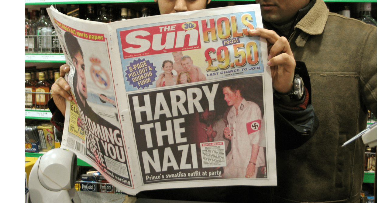 La controversia de un disfraz del príncipe Harry