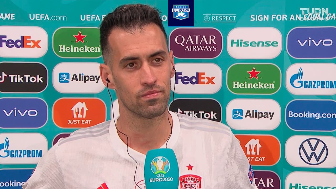 Busquets tras eliminación: "No ha sido justo el futbol con nosotros"