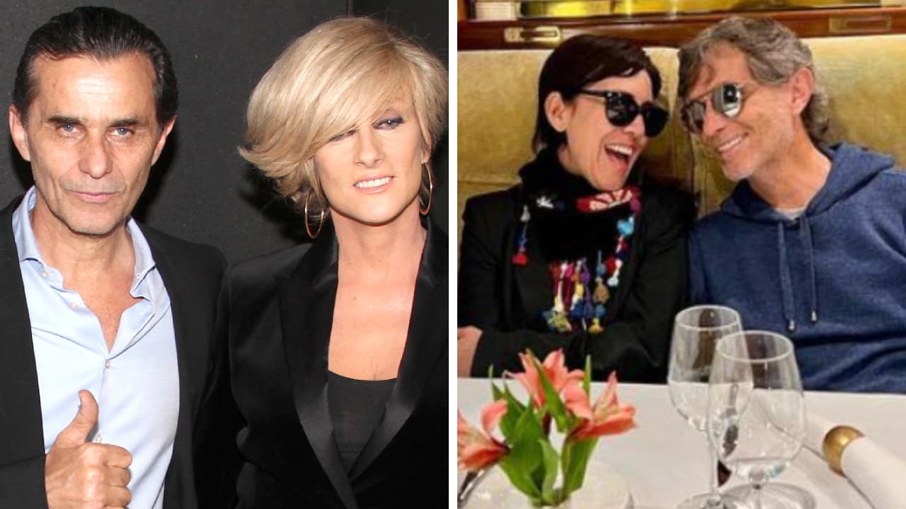 Humberto Zurita y Christian Bach; Stephanie Salas y Humberto.