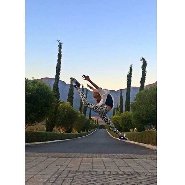 Y es que Lina también siguió los pasos de su madre como bailarina de ballet.