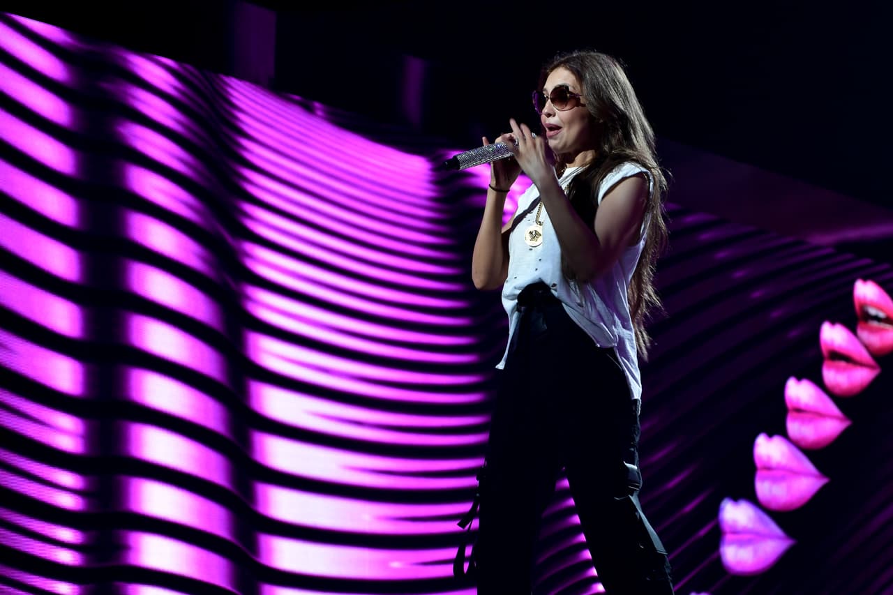 Thalía, que actualmente promueve su canción 'Lindo pero bruto', 
<b>está nominada en dos categorías a Premio Lo Nuestro</b> (artista del año pop/rock y colaboración del año por 'No me acuerdo' con Natti Nathasha).