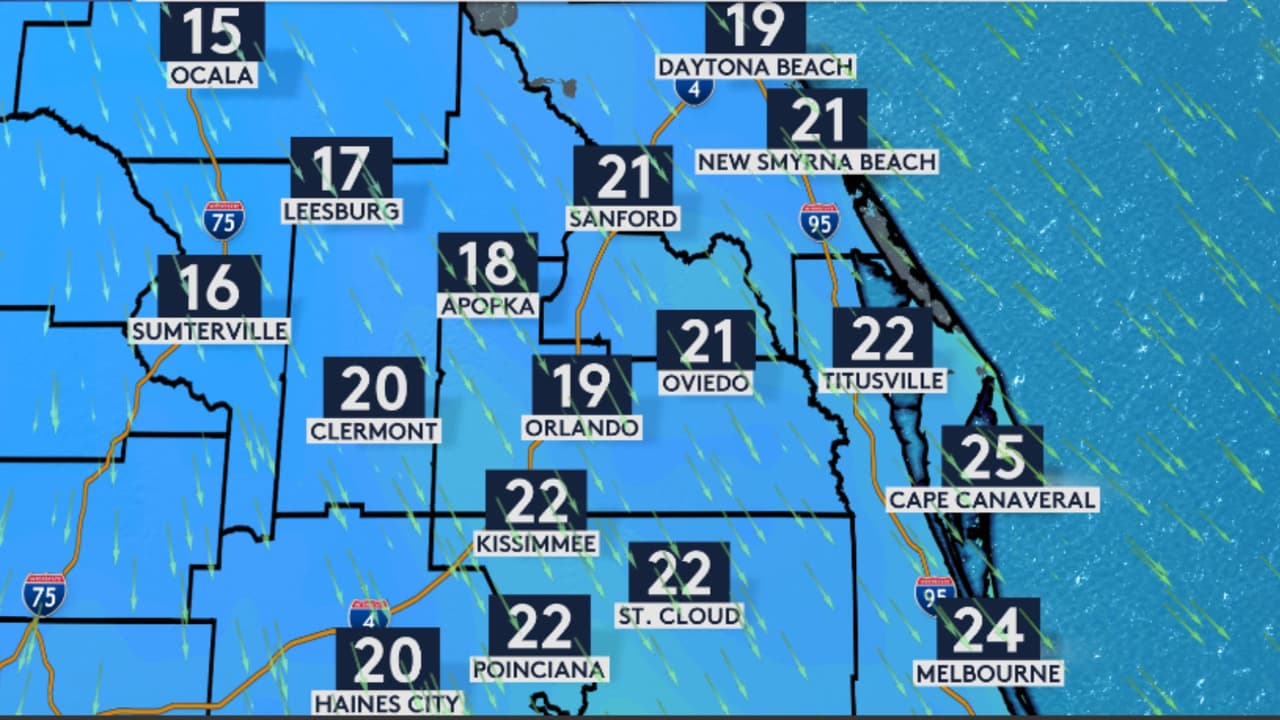 Entre 15 y 25 grados Fahrenheit se podría sentir el frío en Navidad