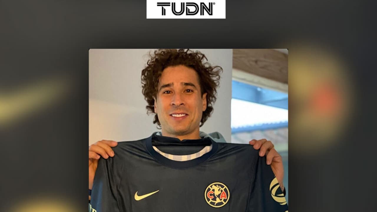 Memo Ochoa presentó la nueva y 'reciclada' playera del América