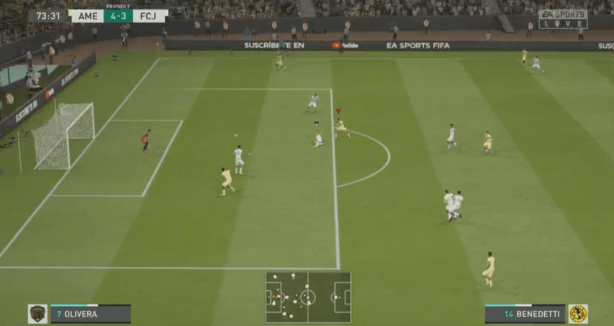 En un partidazo, el América de Nicolás Benedetti despedazó a Juárez de Diego Roldán 6-3 en el torneo virtual de la eLiga MX.