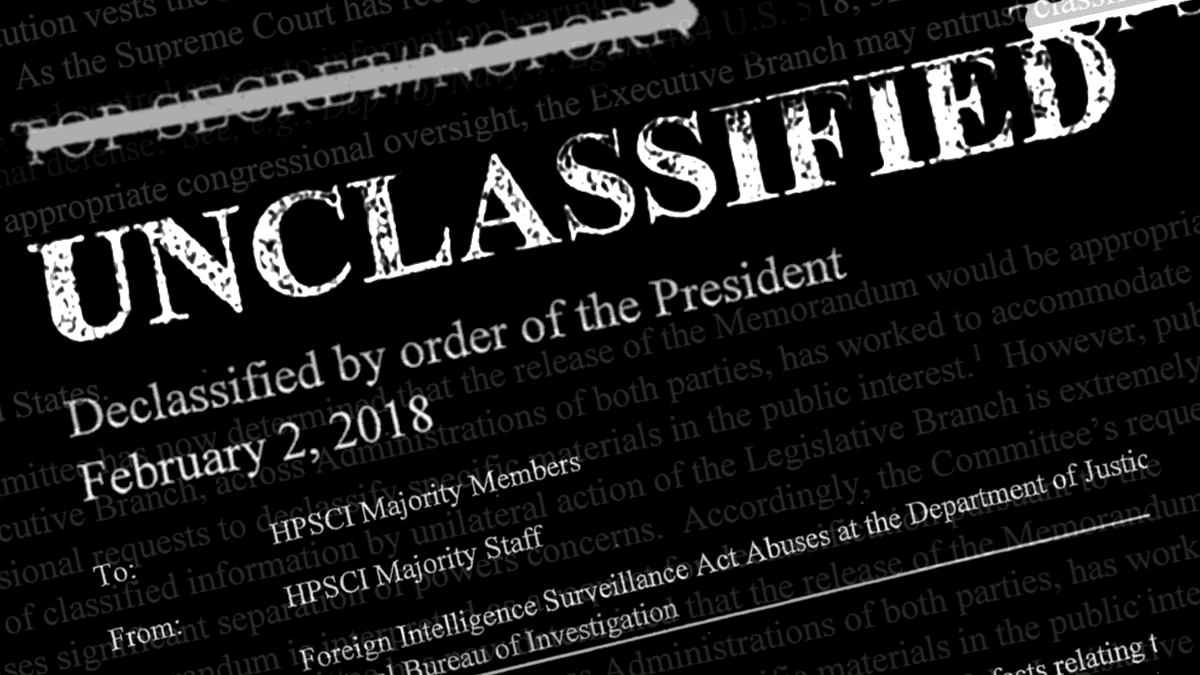 Explicamos en 6 puntos el controversial memo de los republicanos sobre el FBI