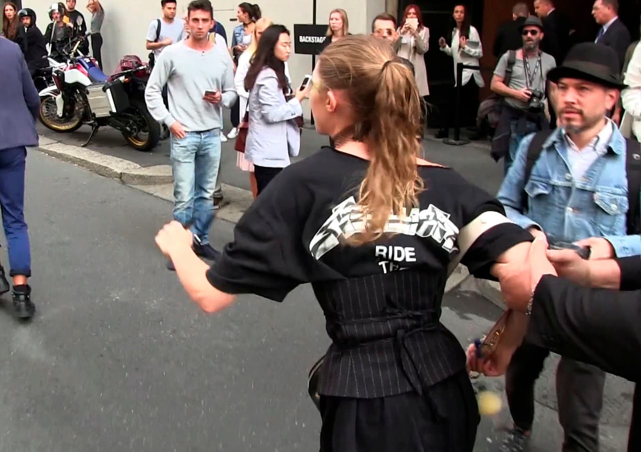 ¡Pero Gigi no estaba dispuesto a dejarlo ir!