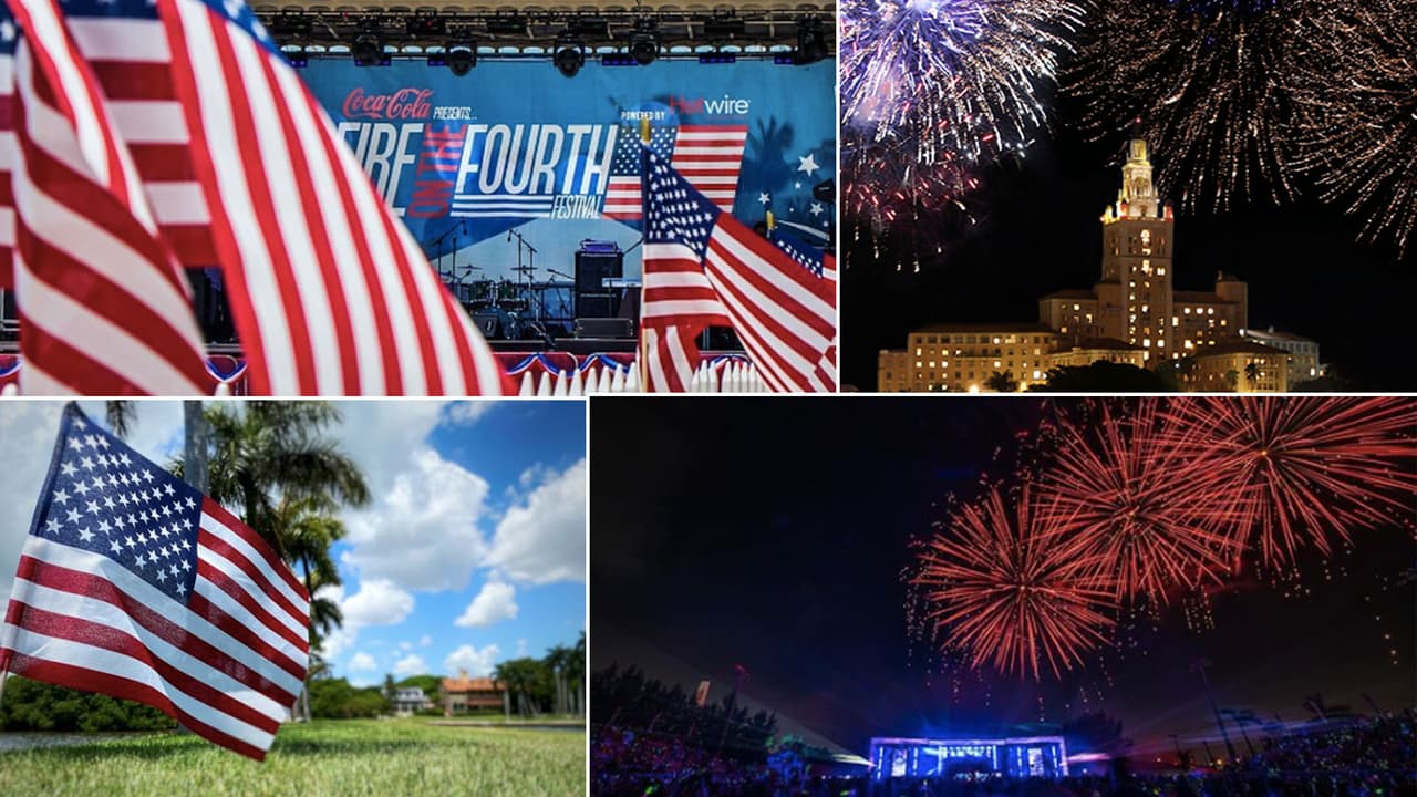 Celebra el 4 de Julio en Miami en alguno de estos nueve divertidos lugares