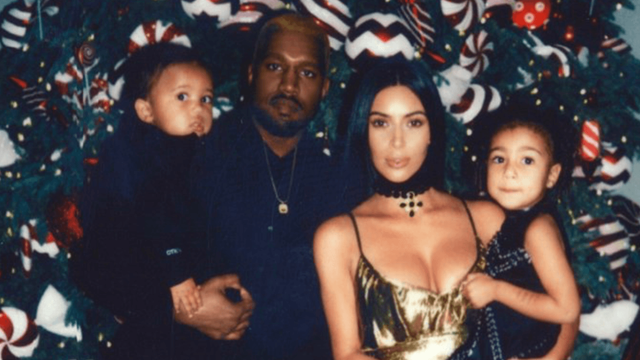 Kanye West Keeps Deleting His Family Christmas Photo