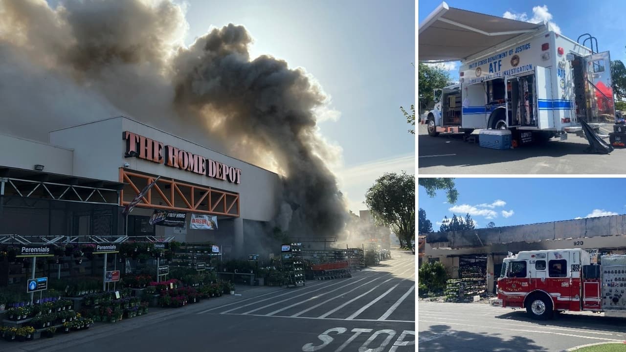 ATF se suma a la investigación del incendio en Home Depot de San José