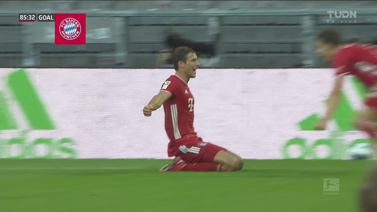 ¡Huele a campeón! Goretzka aparece en los últimos minutos y consigue el 2-1 para el Bayern