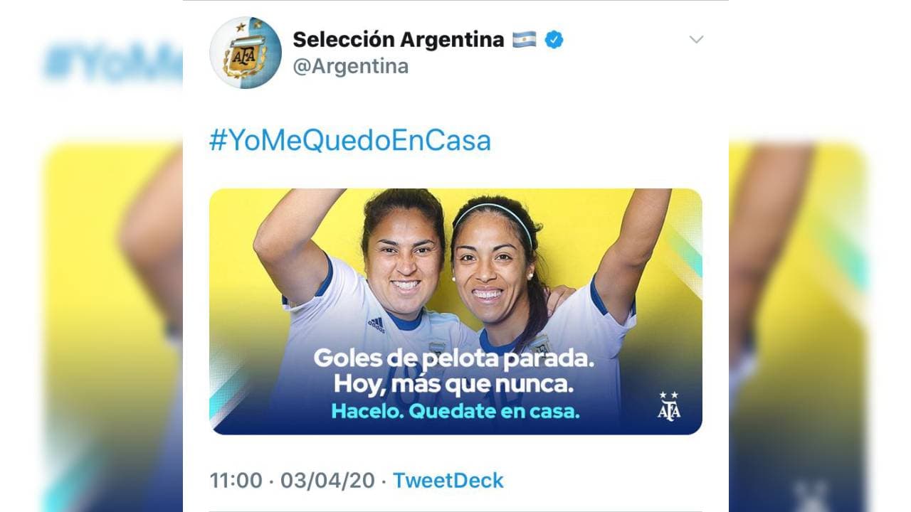 En redes sociales, los clubes de futbol buscan crear consciencia sobre las medidas contingentes.