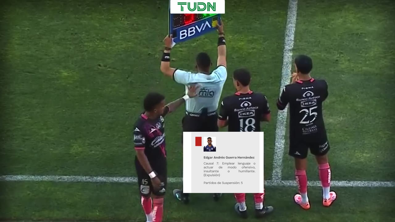 ¡Ejemplar sanción! Agresión de futbolista de Liga MX tiene duro castigo