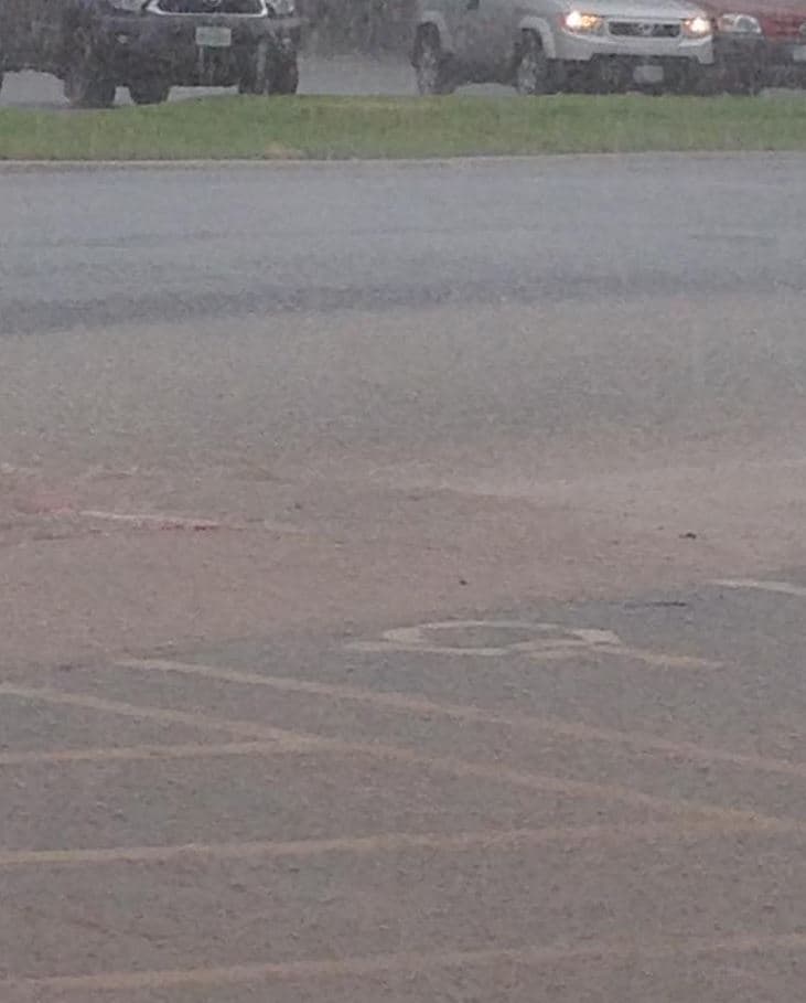 La audiencia compartió fotos de la zona tras el paso de la tormenta Bill.