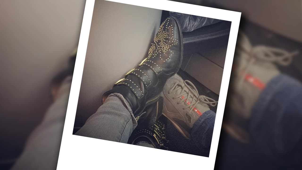 Galilea suma a su esposo a su fiebre por los zapatos.