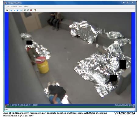 Celdas de la Patrulla Fronteriza donde son detenidos los inmigrantes que cruzan la frontera