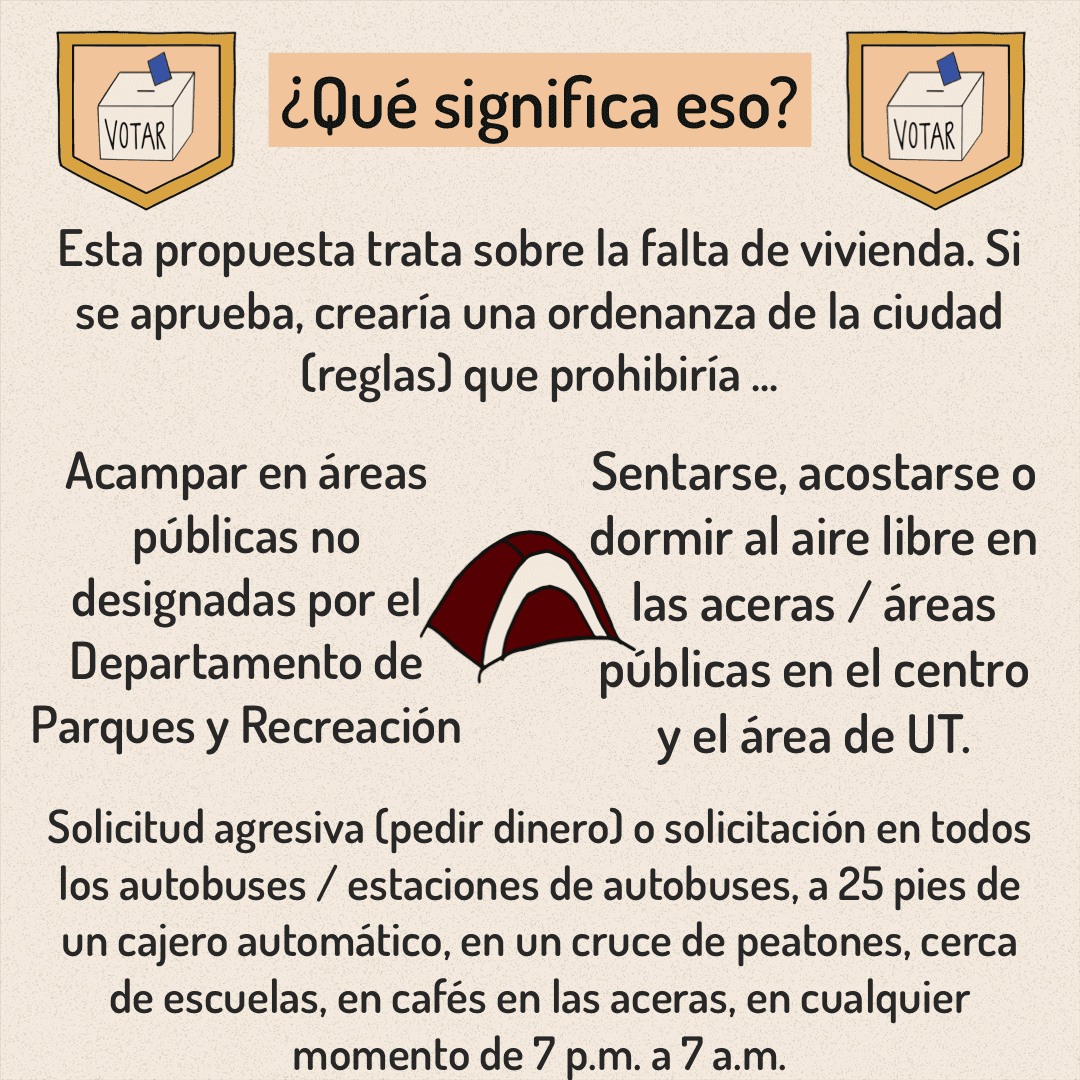 Ha comenzado la votación anticipada. Puedes votar desde ahora hasta el 4 de mayo. Aquí hay información sobre la propuesta B para ayudarlo a tomar una decisión más informada al votar.