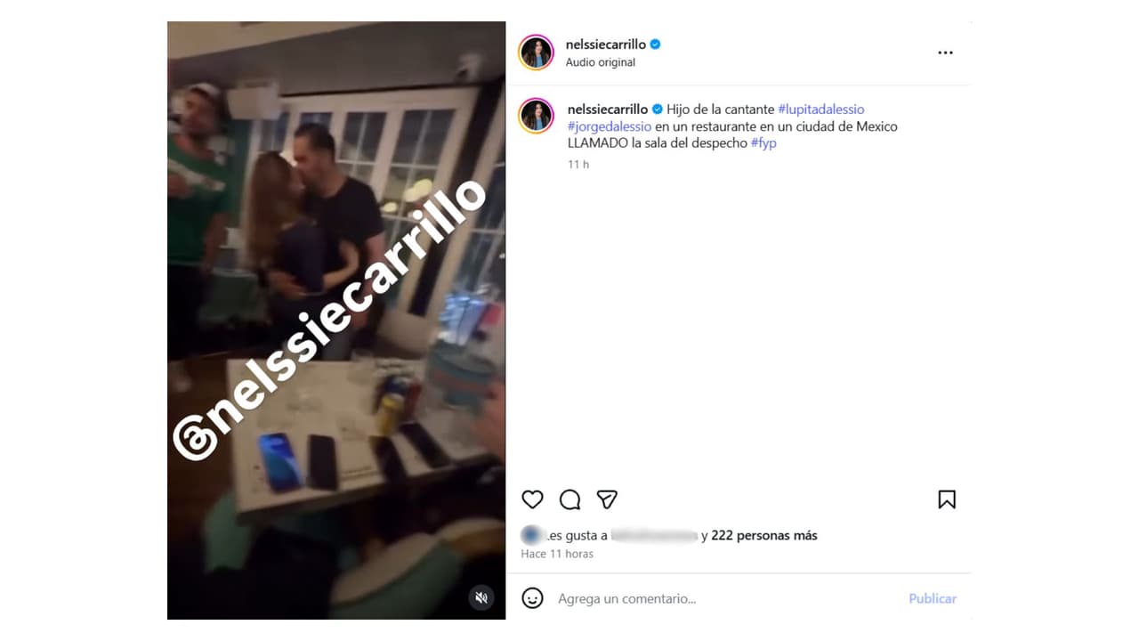Las imágenes fueron difundidas por la periodista Nelssie Carrillo.