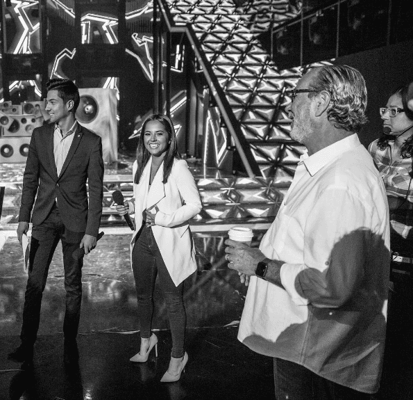 La pareja de la noche.