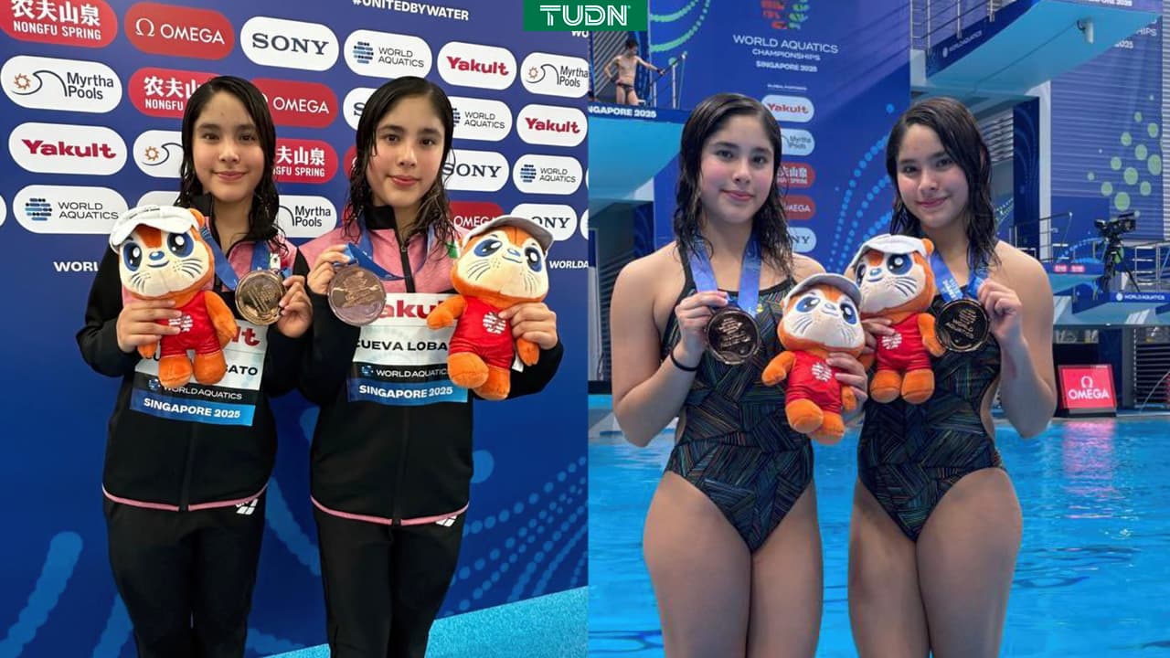 Histórico: Lía y Mía Cueva ganan primera medalla mundial ¡con 14 años!