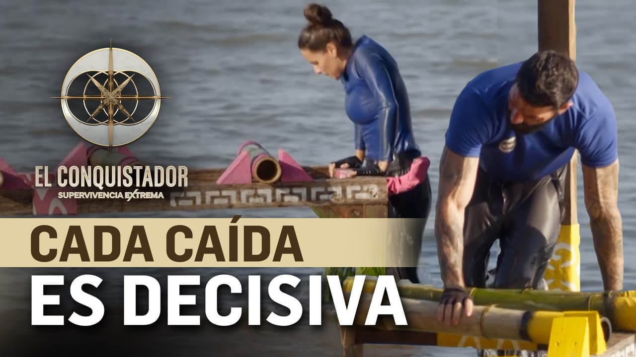 Asaf y Clau se caen en la prueba y arriesgan su permanencia en El Conquistador
