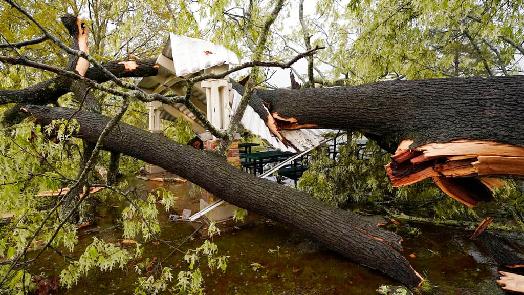 Frente frío con tormentas azota ahora el noreste tras dejar muertos, heridos y destrozos en el sur 