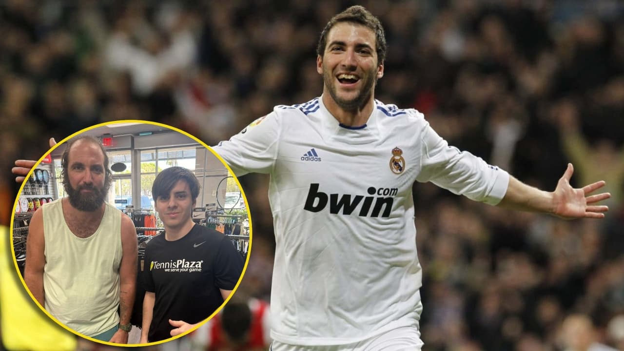 Gonzalo Higuaín se hace viral por su cambio de imagen en Miami