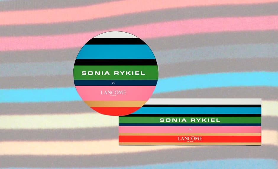 Los empaques de la colección tienen dos diseños, uno de rayas coloridas, que la propia marca define como un manifiesto de afirmación, emancipación, optimismo y entusiasmo. Estas líneas de color rojo, azul, rosa, blanco y beige, buscan darle un toque retro un tanto setentero a la colección de maquillaje.