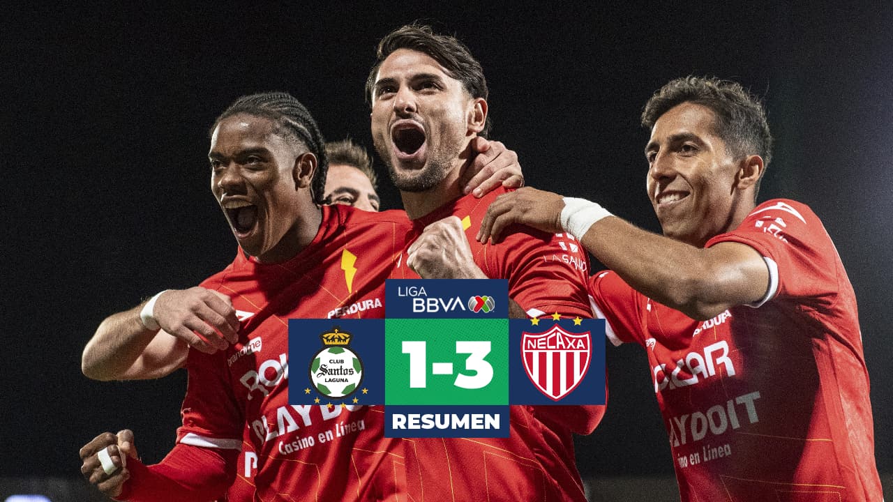 Resumen | Necaxa de visita vence a Santos y se lleva los tres puntos