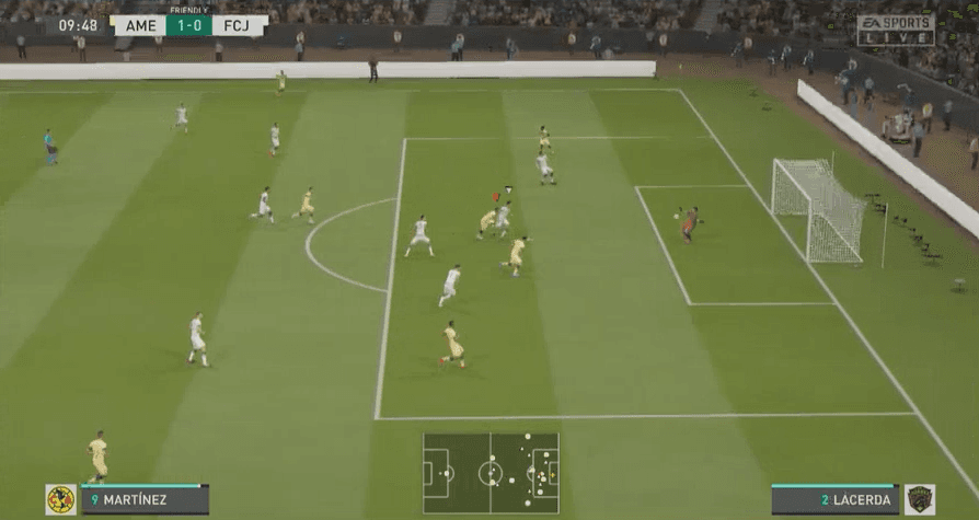 En un partidazo, el América de Nicolás Benedetti despedazó a Juárez de Diego Roldán 6-3 en el torneo virtual de la eLiga MX.