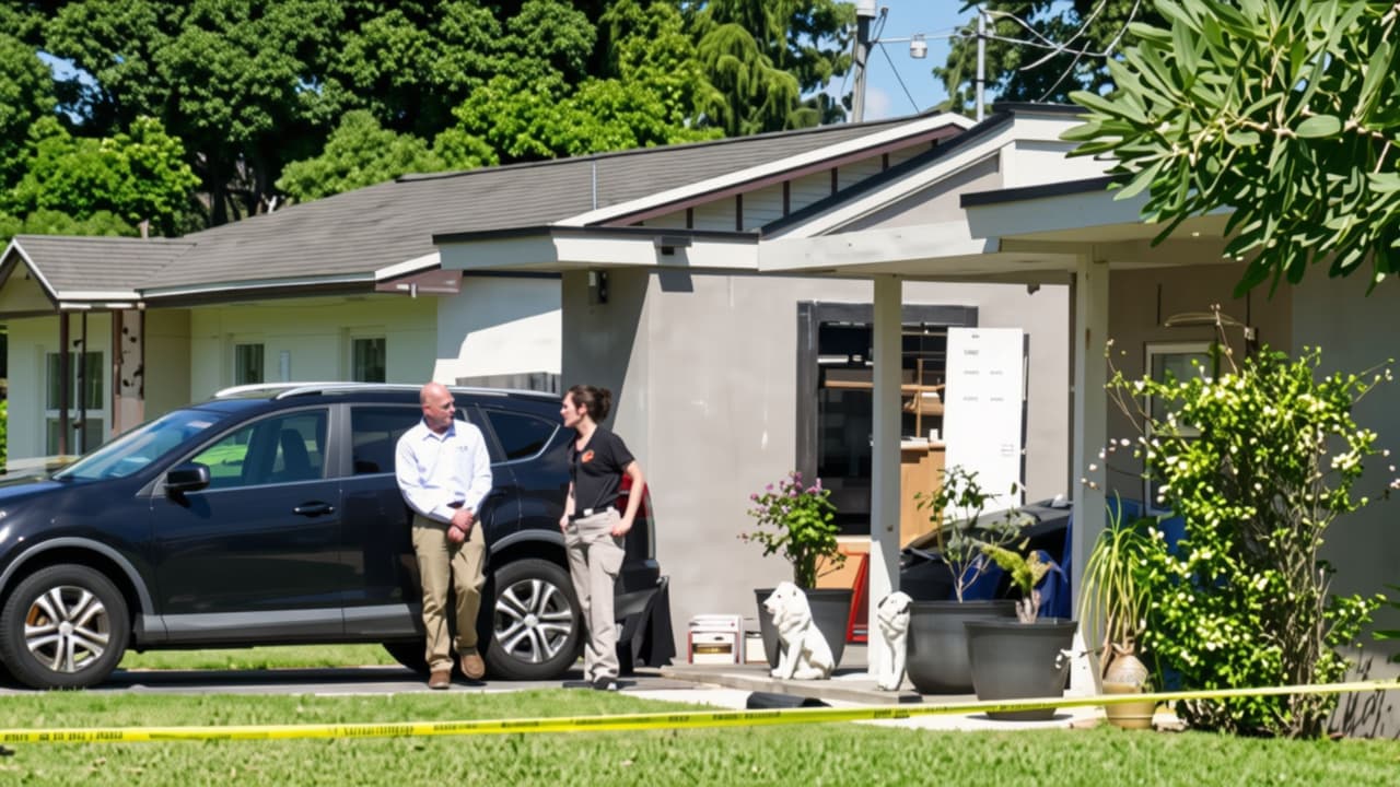 Sus dos hijos estaban afuera: revelan detalles del sangriento hallazgo de dos adultos muertos en su casa
