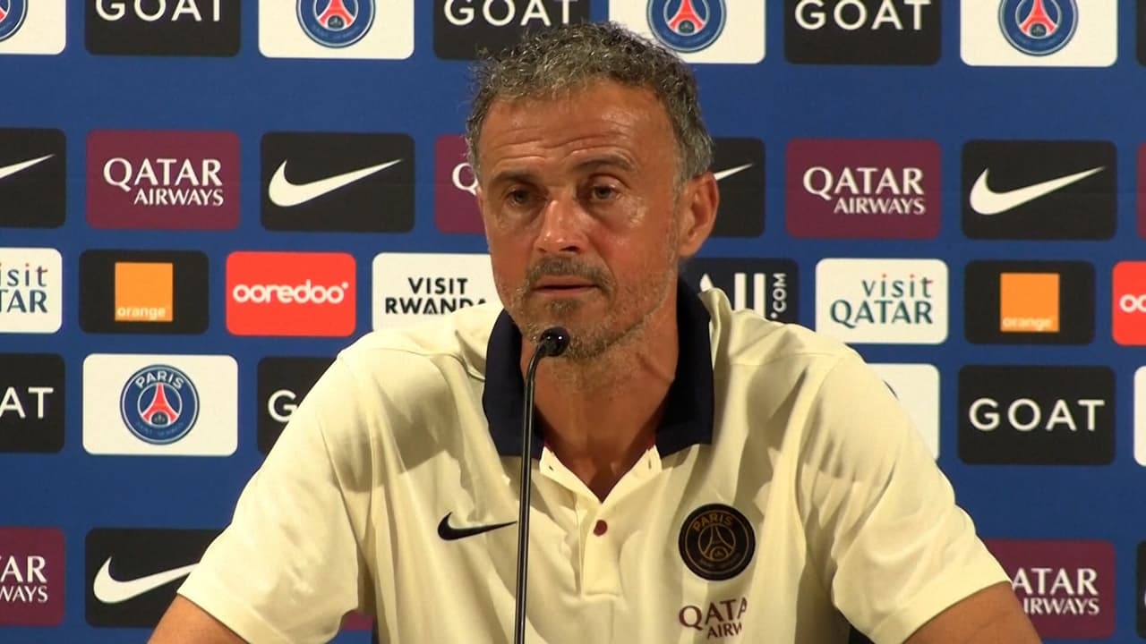 Luis Enrique cuenta con Mbappé y guarda silencio sobre Neymar