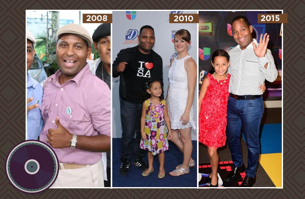 Tony Dandrades no s贸lo nos ha mostrado su evoluci贸n, sino el crecimiento de su peque帽a.