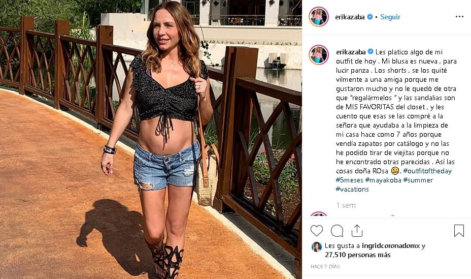 Por ahora, Zaba realiza algunas presentaciones con el grupo, pero en próximas semanas volverá a estar en reposo para la llegada definitiva de su bebé.
<br>