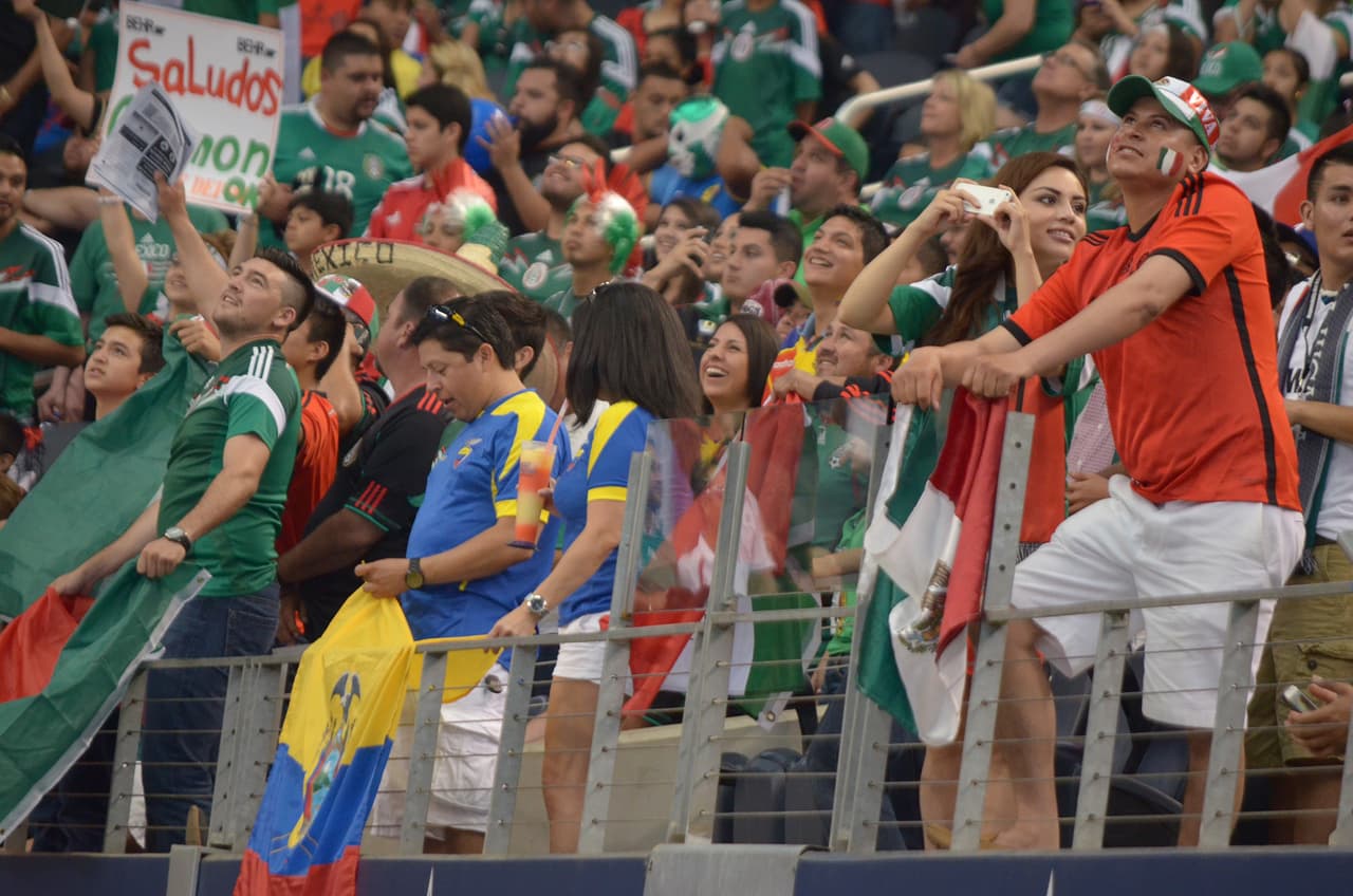 Un partido lleno de emociones en el 'Cowboys Stadium' en Arlington