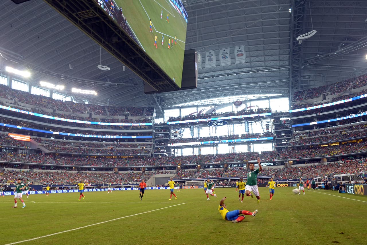 Un partido lleno de emociones en el 'Cowboys Stadium' en Arlington