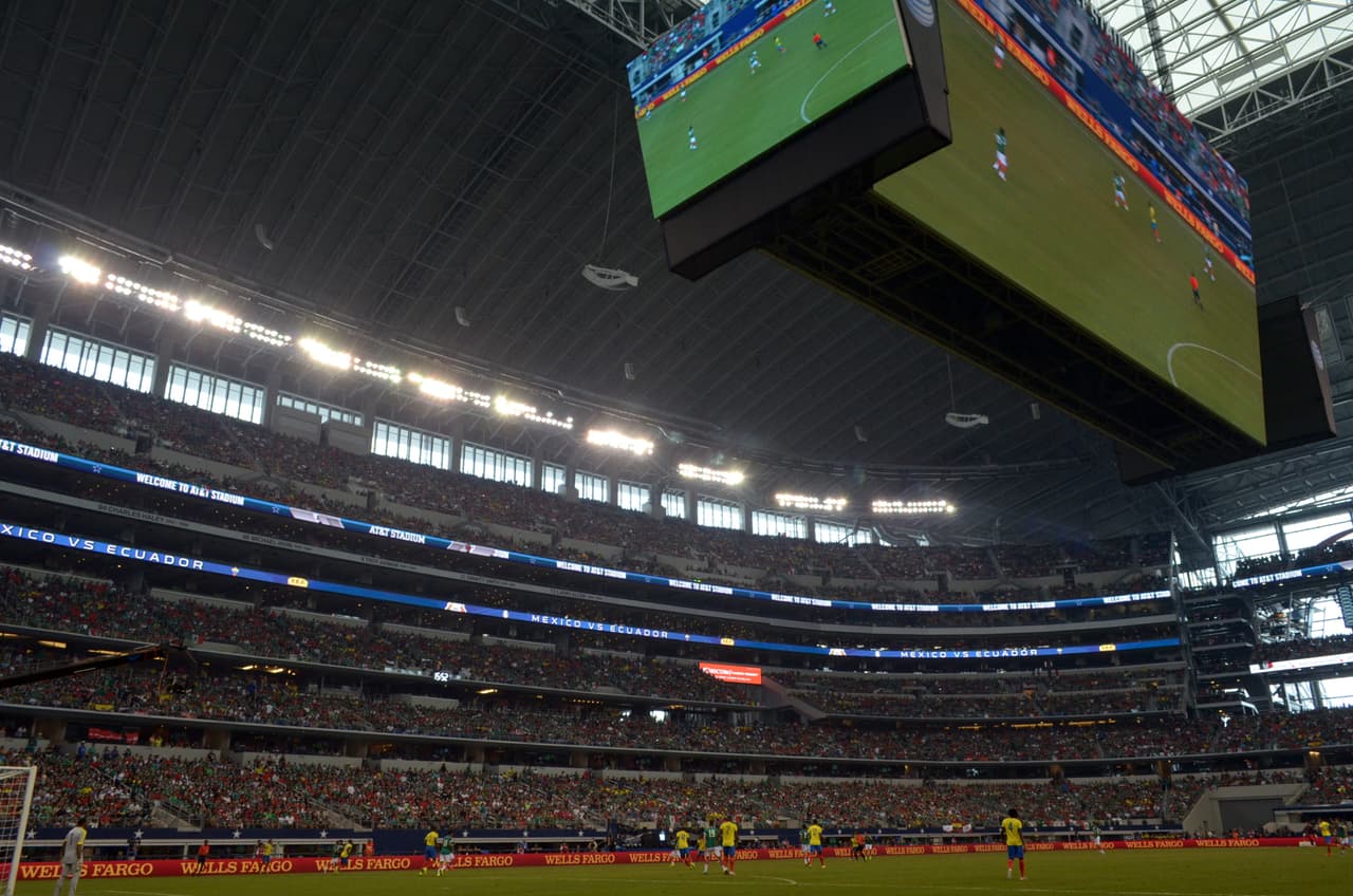 Un partido lleno de emociones en el 'Cowboys Stadium' en Arlington